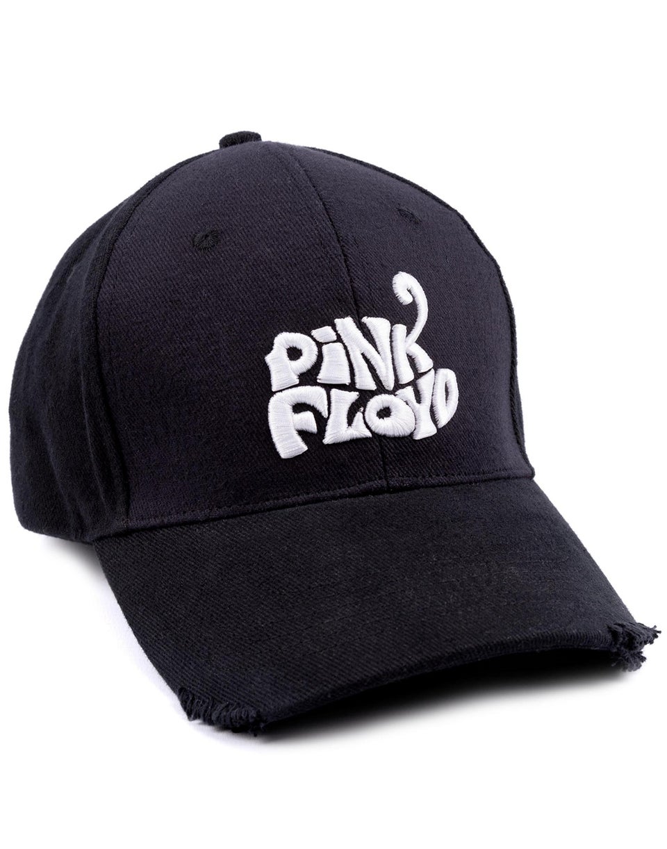 Pink Floyd Black Adjustable Curved Peak Baseball Cap