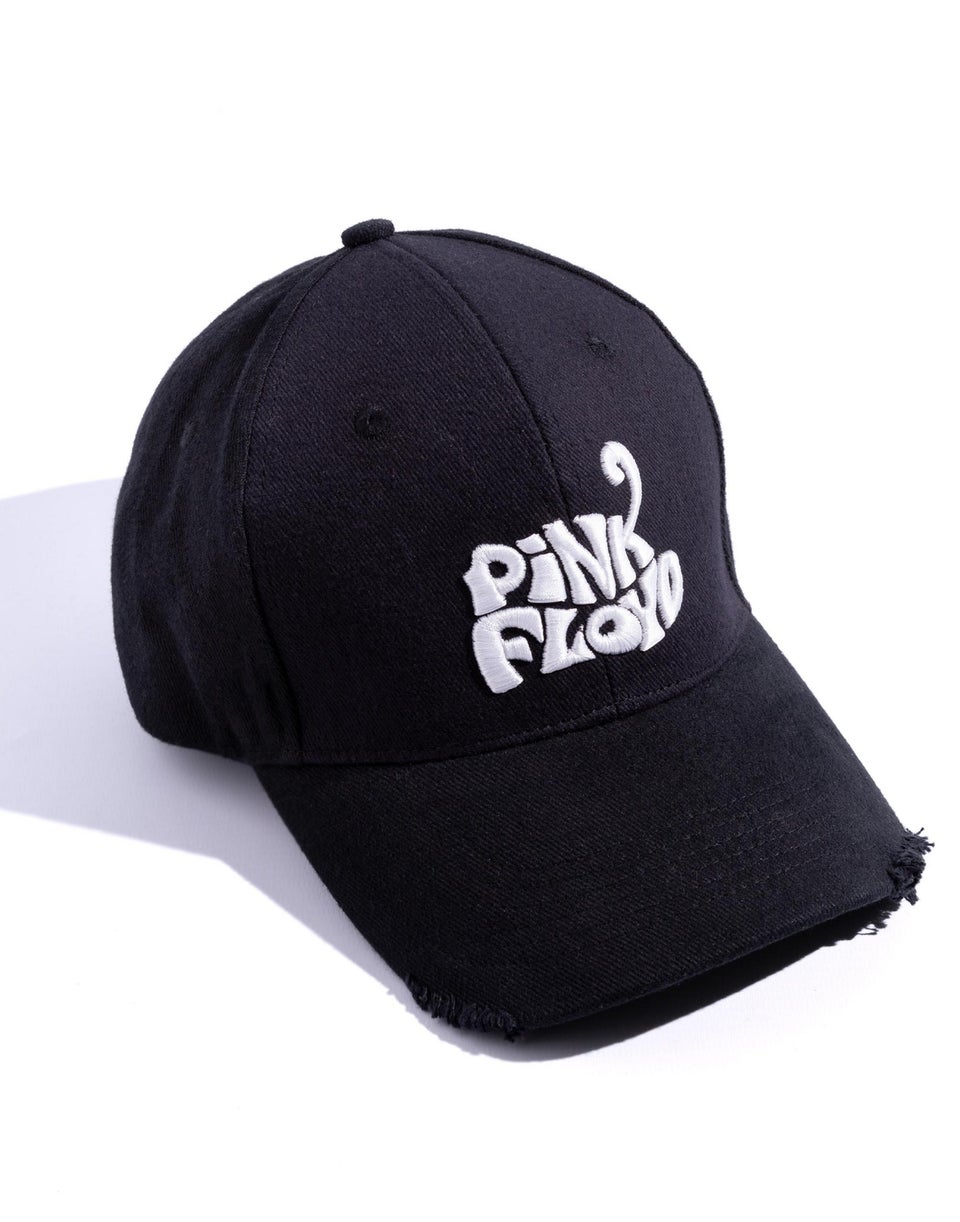 Pink Floyd Black Adjustable Curved Peak Baseball Cap
