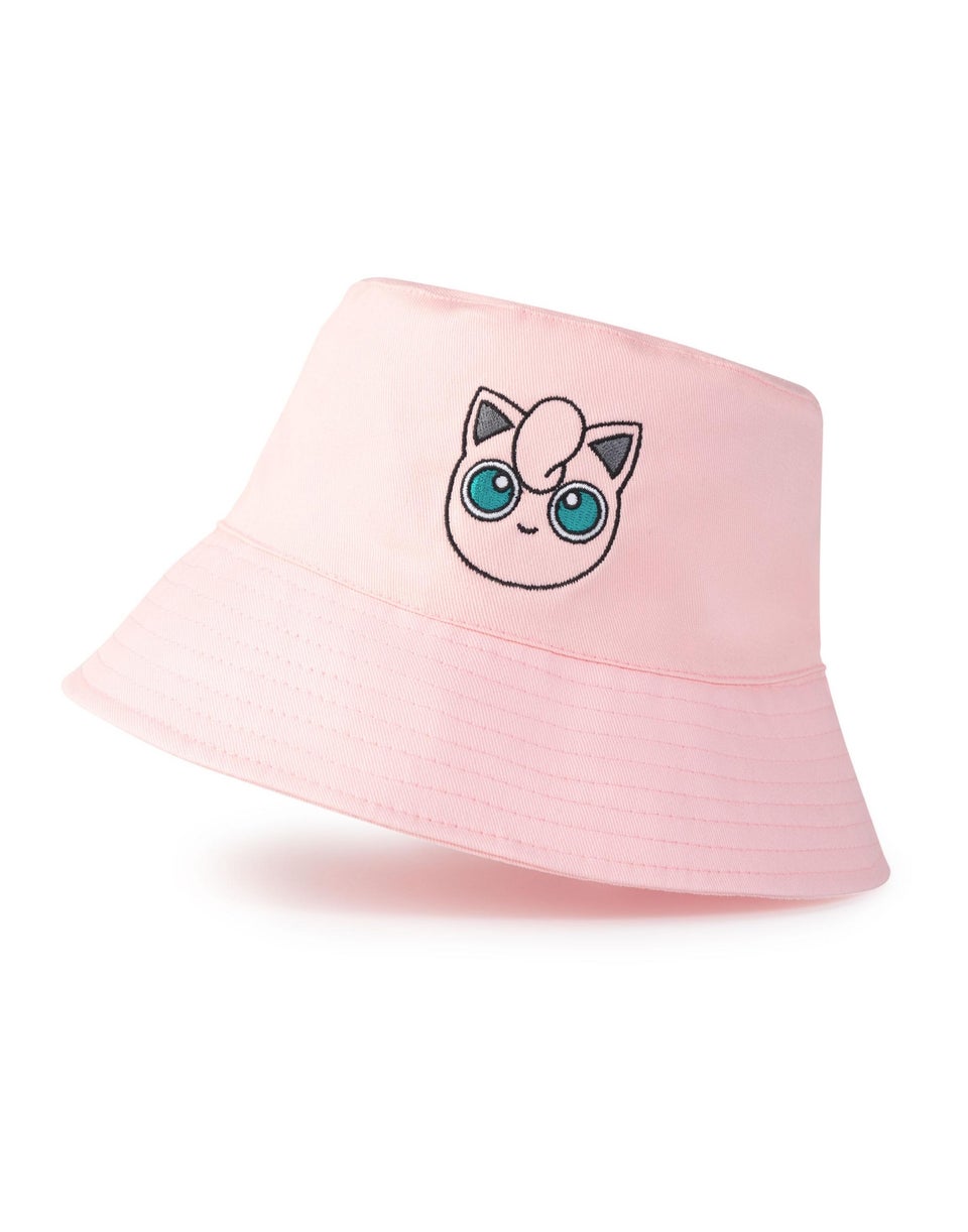 Pokemon Pink Jigglypuff Character Bucket Hat