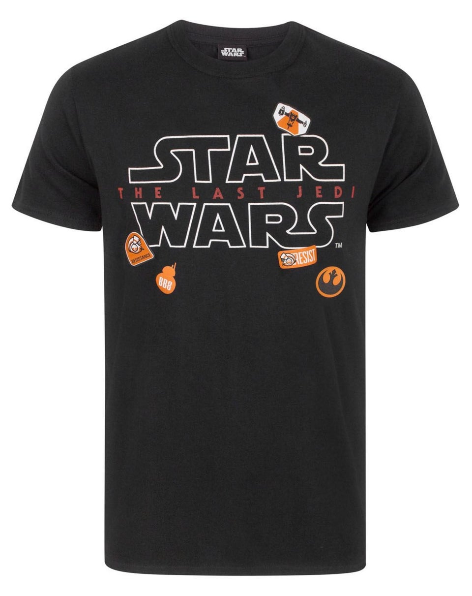 Star Wars Black Badges T Shirt
