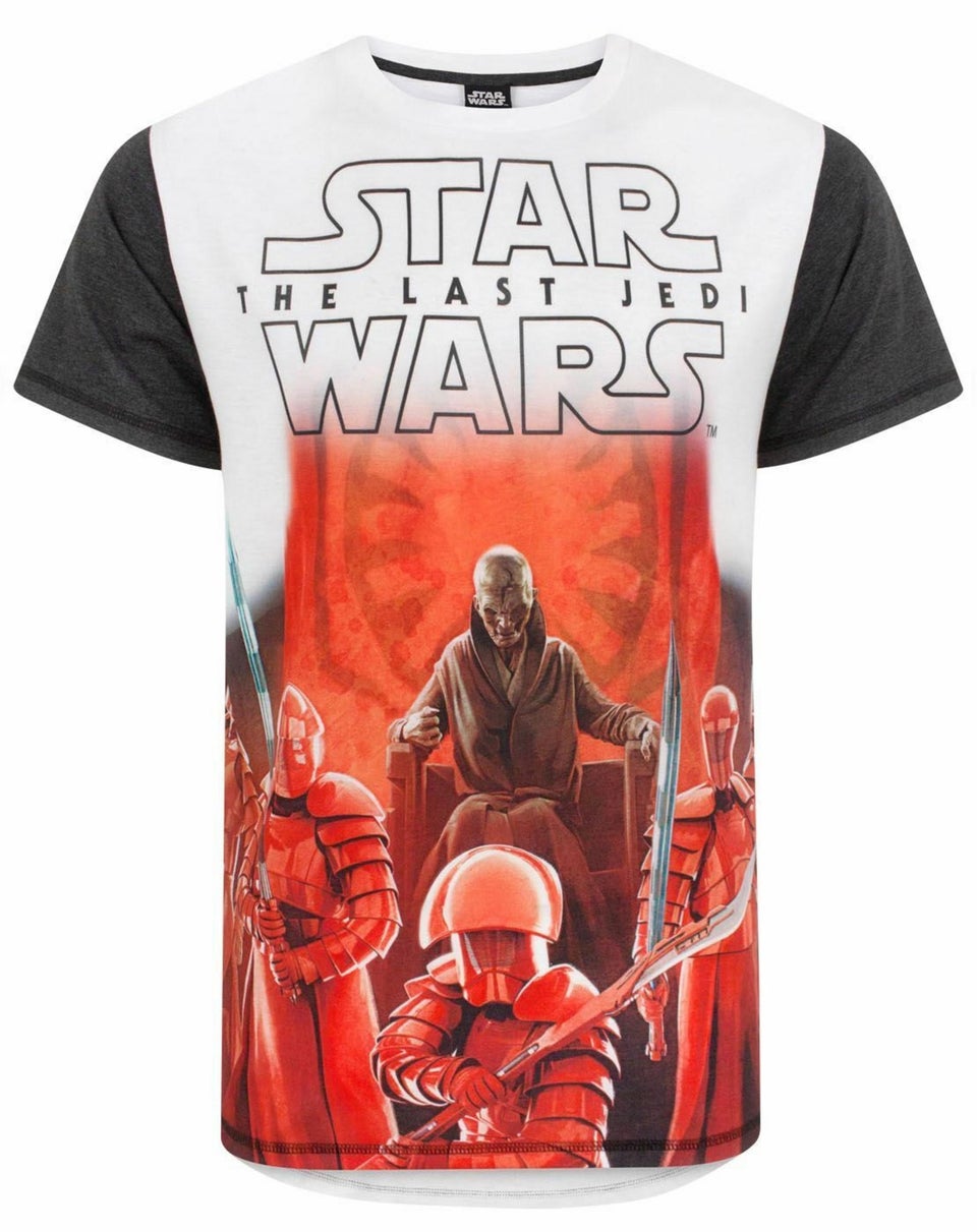 Star Wars White The Last Jedi First Order T Shirt
