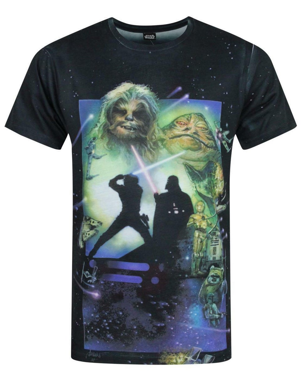 Star Wars White Return Of The Jedi T Shirt