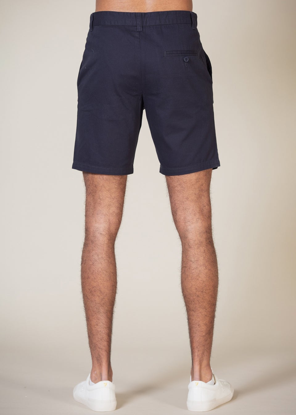 French Connection Navy Cotton Chino Shorts