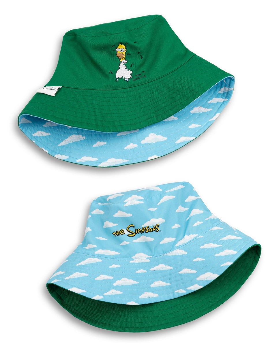 The Simpsons Reversible Homer Bush Meme Bucket Hat