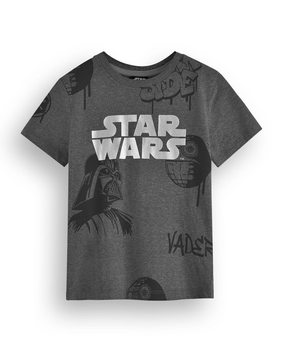 Star Wars Kids Grey T Shirt (3-10 Years)