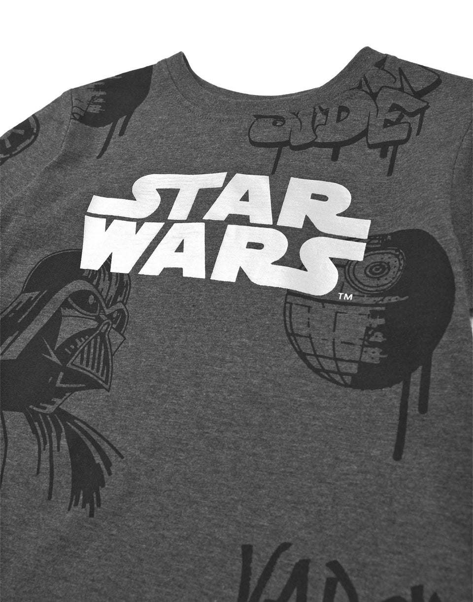Star Wars Kids Grey T Shirt (3-10 Years)