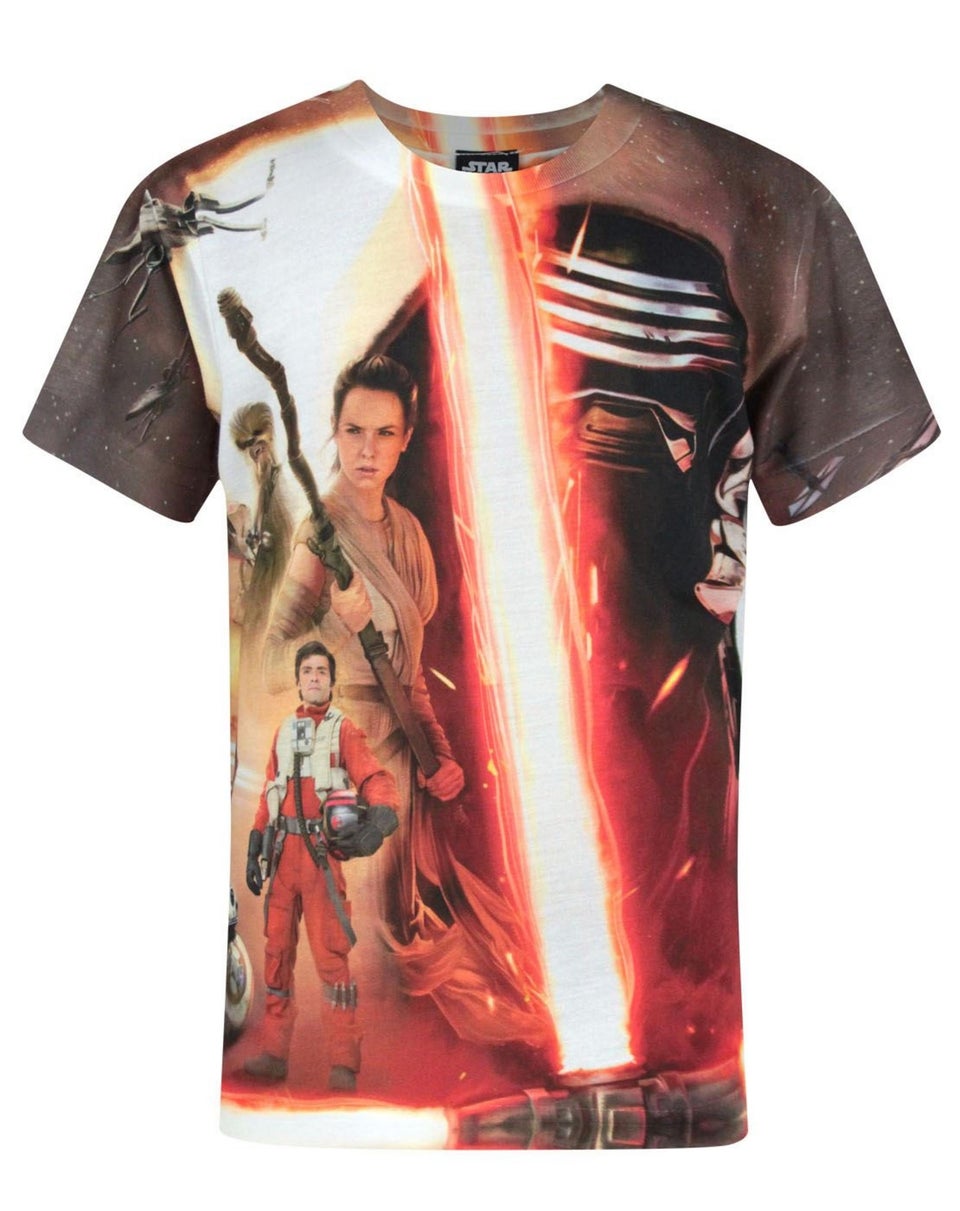 Star Wars Kids Red Force Awakens T Shirt (3-12 Years)