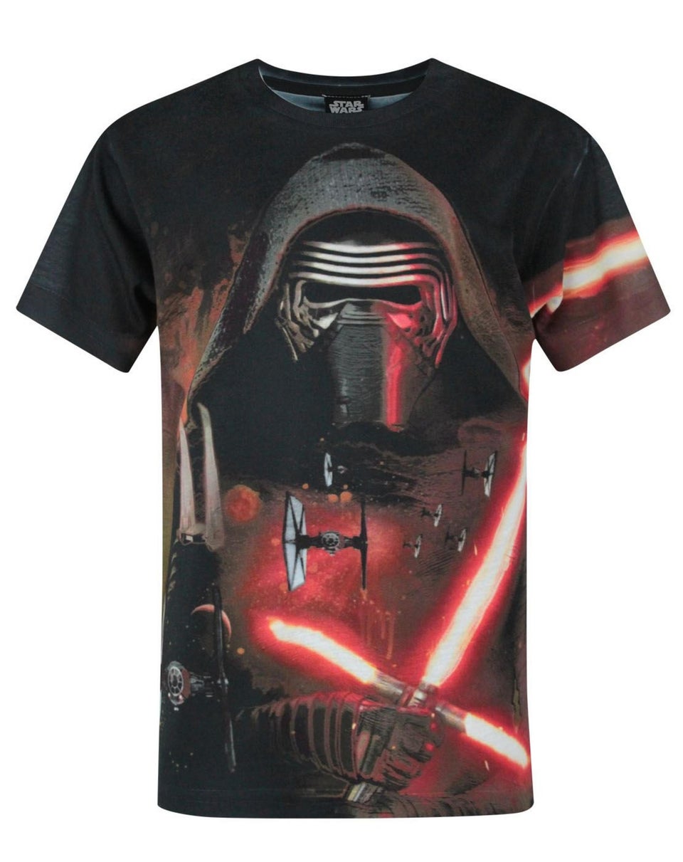 Star Wars Kids Black Kylo Ren T-Shirt (3-12 Years)