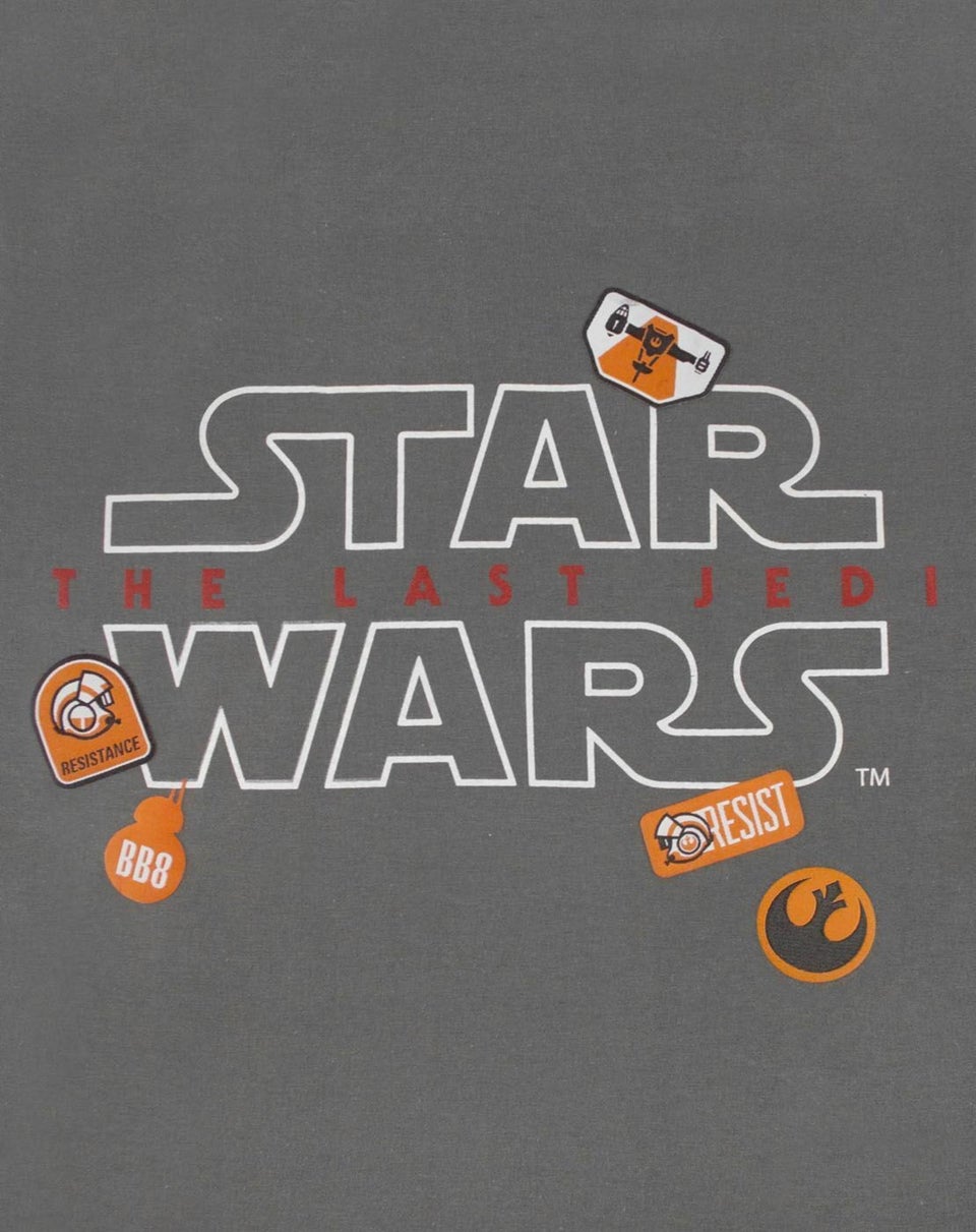 Star Wars Grey Badges T Shirt