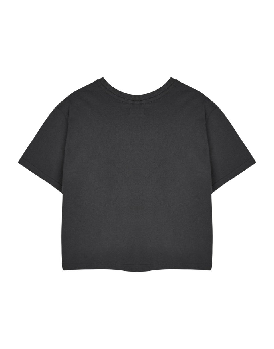 Star Wars The Mandalorian Grey Grogu Baby Yoda Cropped T Shirt