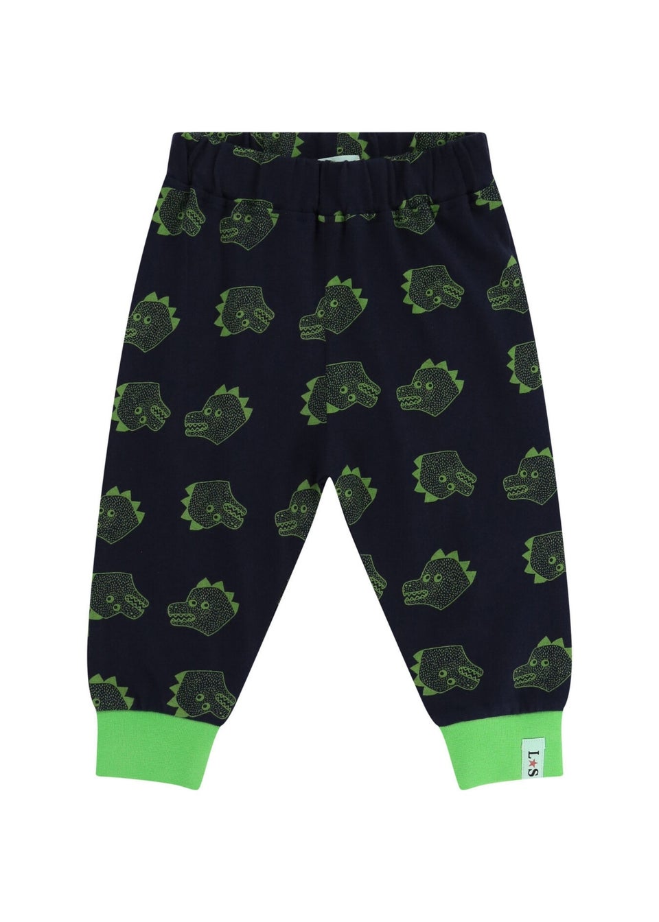 Lilly & Sid Multicoloured Dinosaur Applique Top & Jogger Set (0- 24 Months)