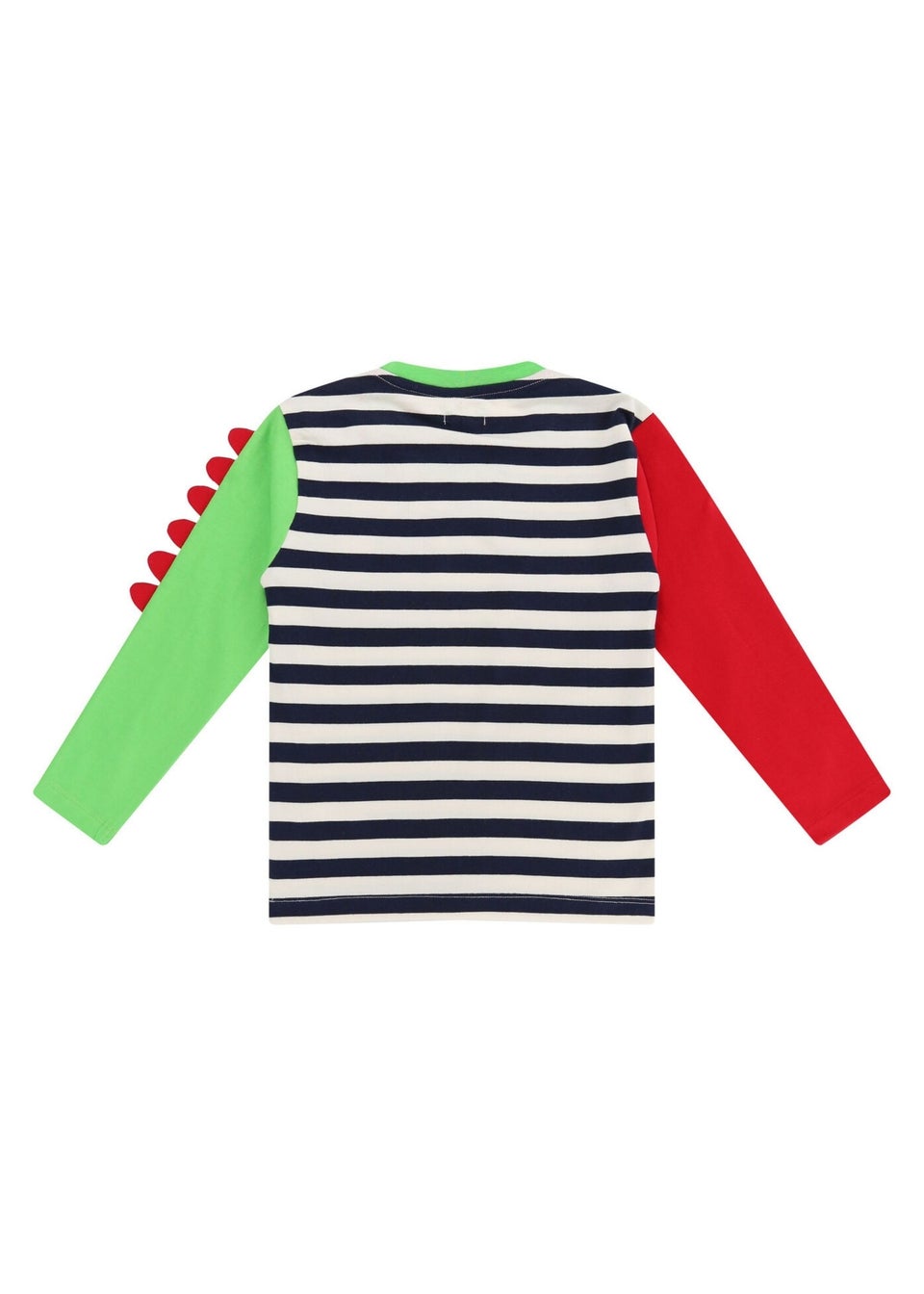 Lilly & Sid Multicoloured Dinosaur Applique Top (6 Months- 7 Years)