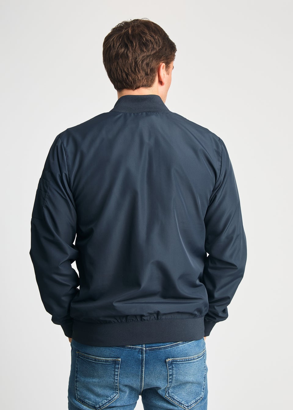 French Connection Navy MA1 Technical Bomber Jacket