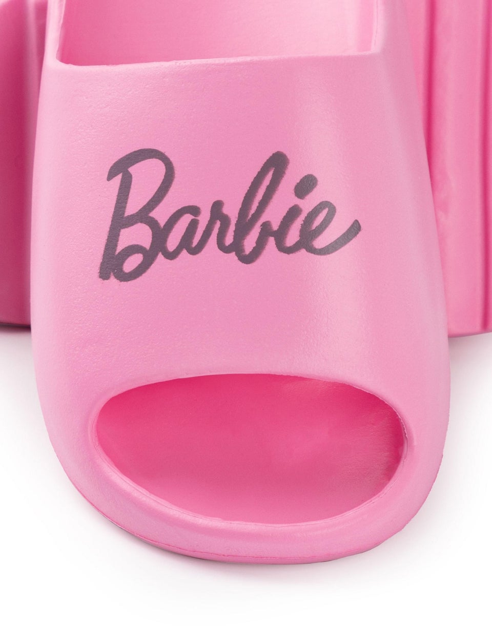 Barbie Kids Pink Sliders (Younger 8-2.5 Older)