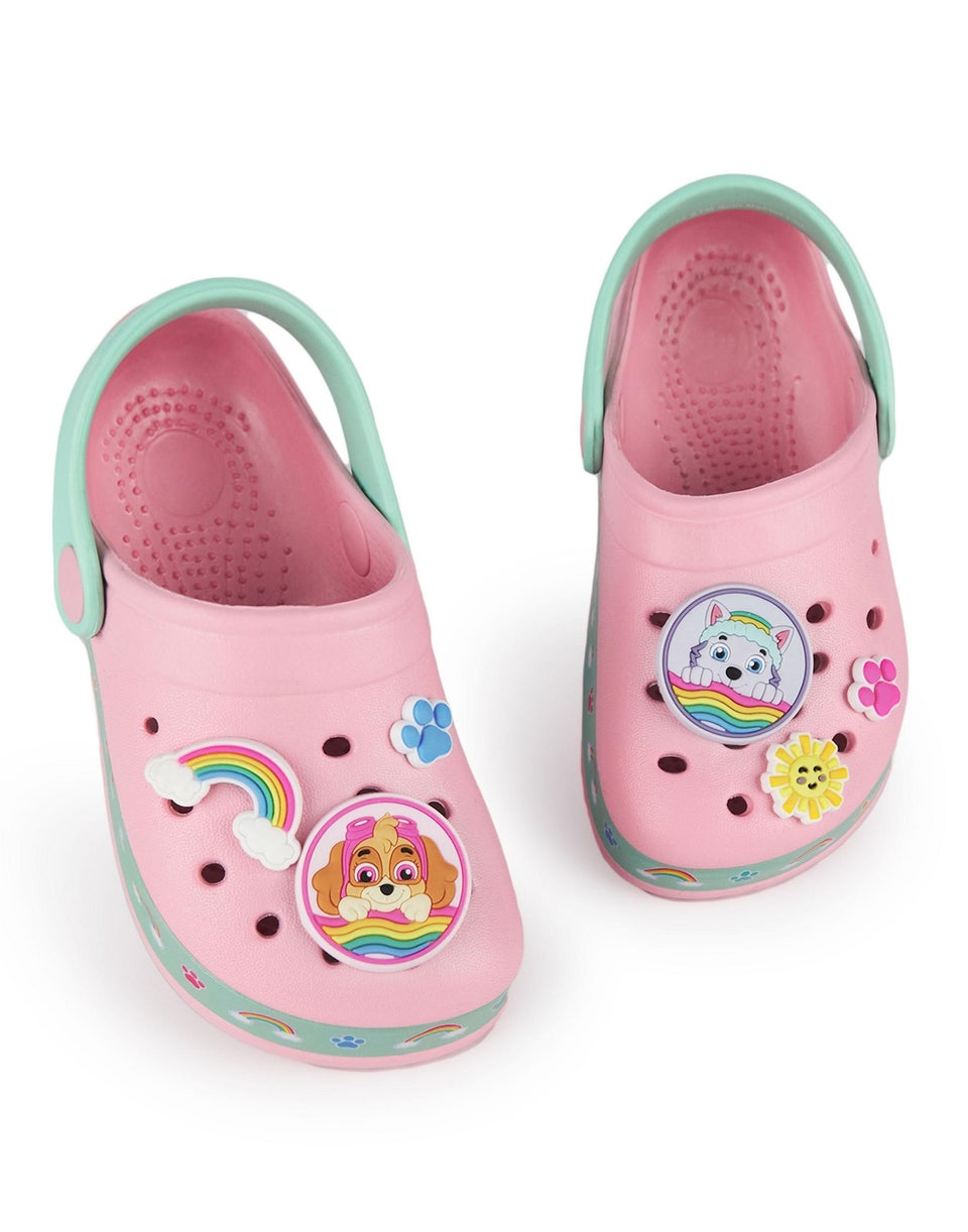 Paw Patrol Kids Pink Clogs (Younger 6-12 Older)