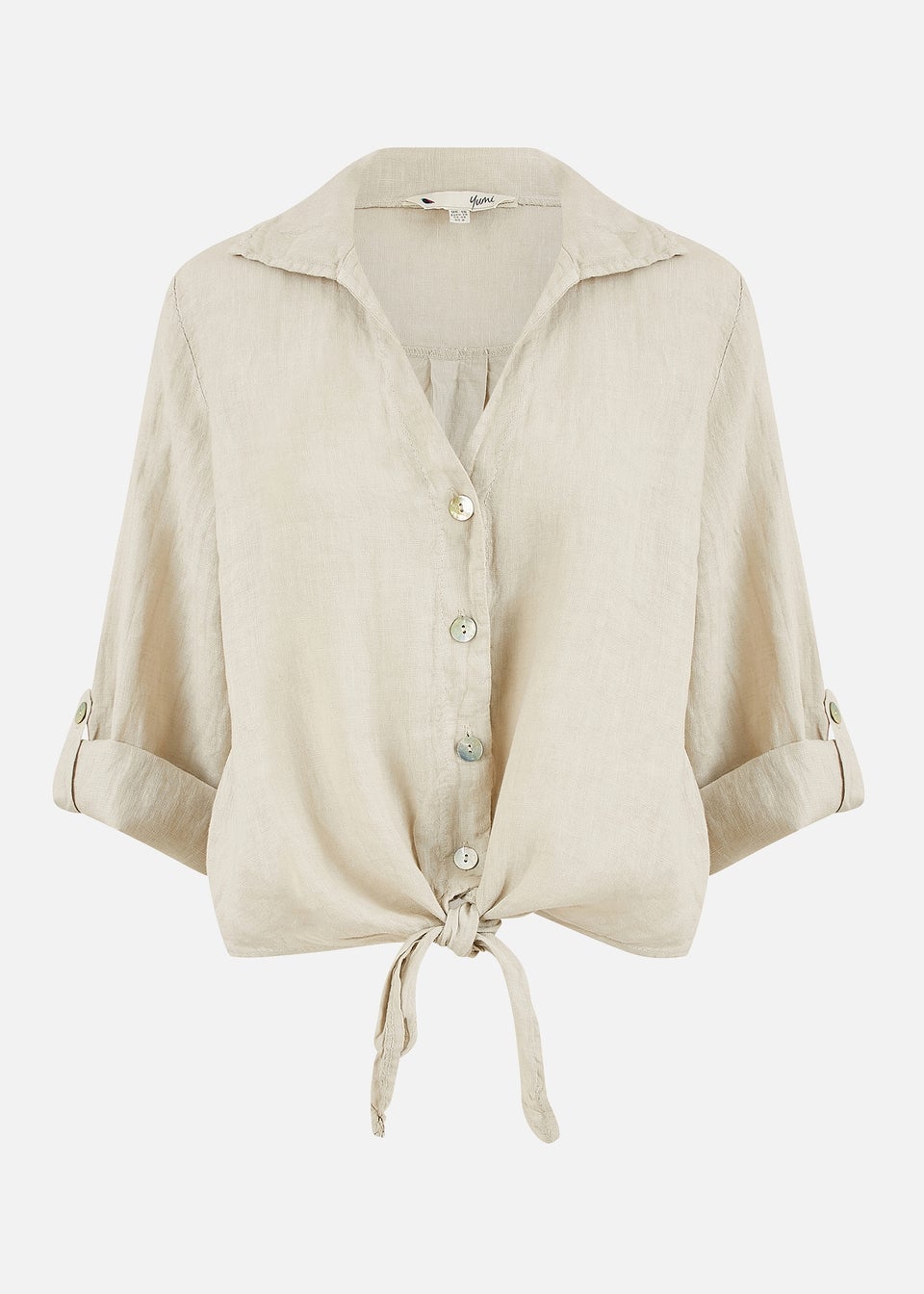 Yumi Stone Italian Linen Shirt