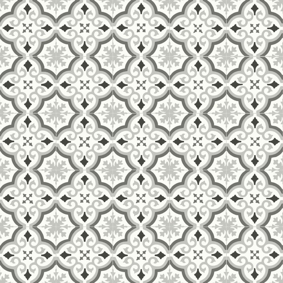 Homemaker Evora Grey Precut Vinyl Floor 3 x 2m