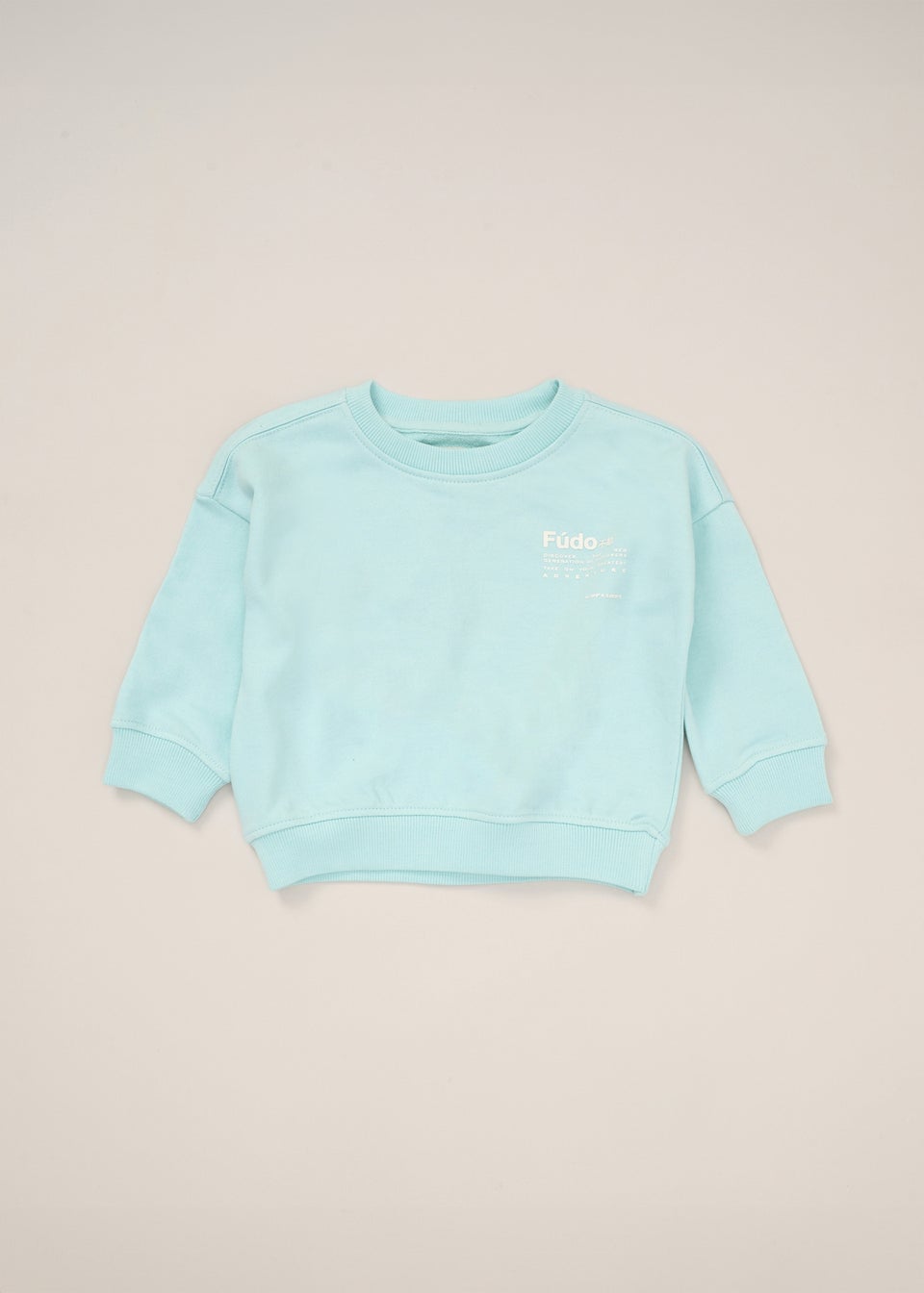 Fudo Light Blue Jumper & Shorts Outfit Set (12-24mnths)