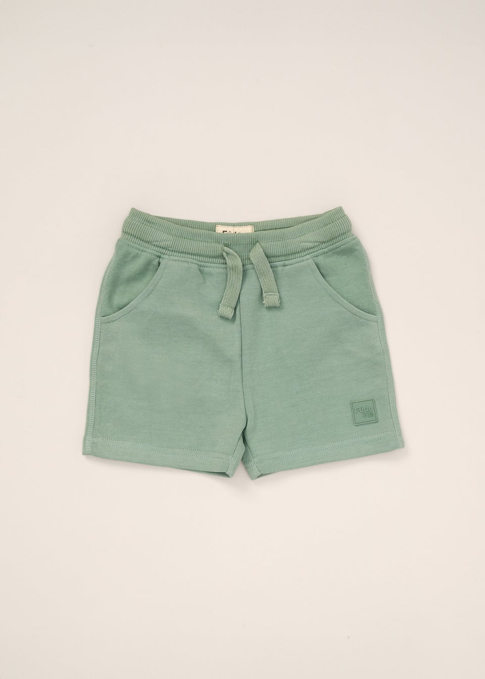 Fudo Soft Green T Shirt Shorts & Bucket Hat Outfit Set (12-24mnths)