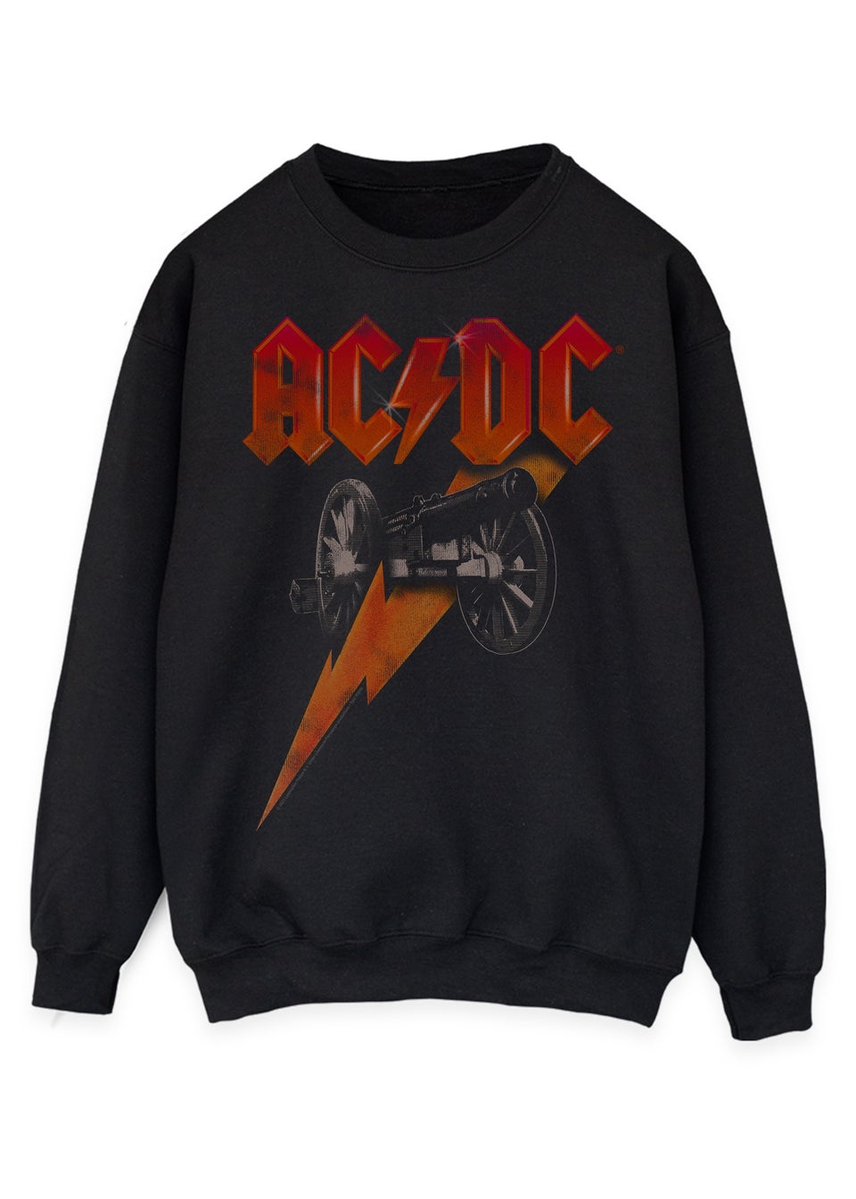ACDC Long Canon Black Music Sweatshirt