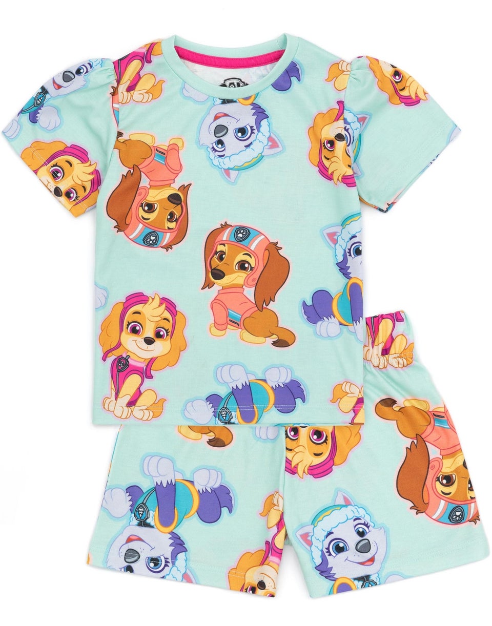 Pusheen Kids Shortie Multi Coloured Pyjamas 2 Pack (2-14 Years)