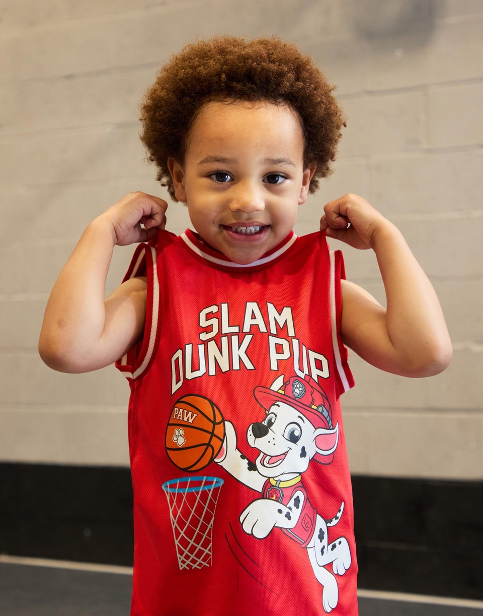 Paw Patrol Marshall Kids Red Basketball Top (2-7 Years)