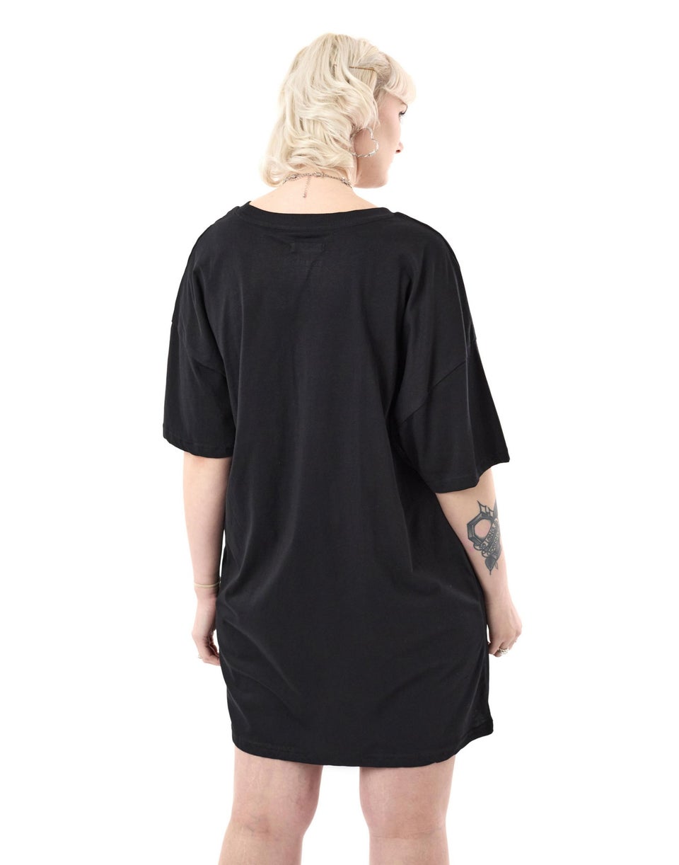 Monster High Black Spray Paint T-Shirt Dress