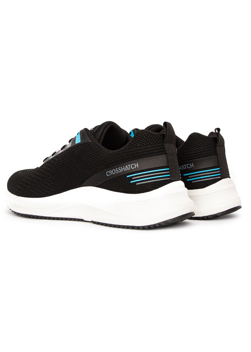 Crosshatch Black Rivas Flyknit Trainers