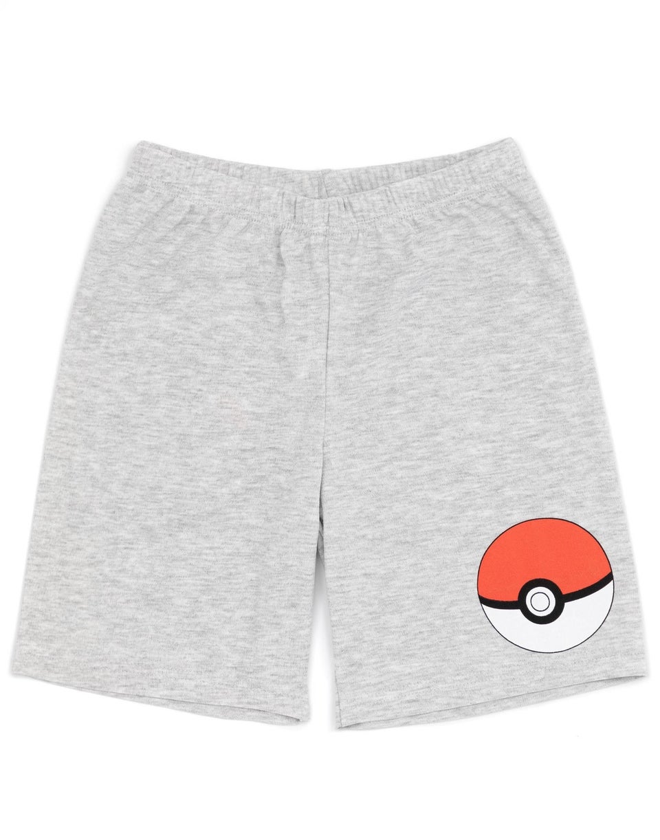 Pokemon Kids Shortie Multi Coloured Pyjamas 2 Pack (4-12 Years)