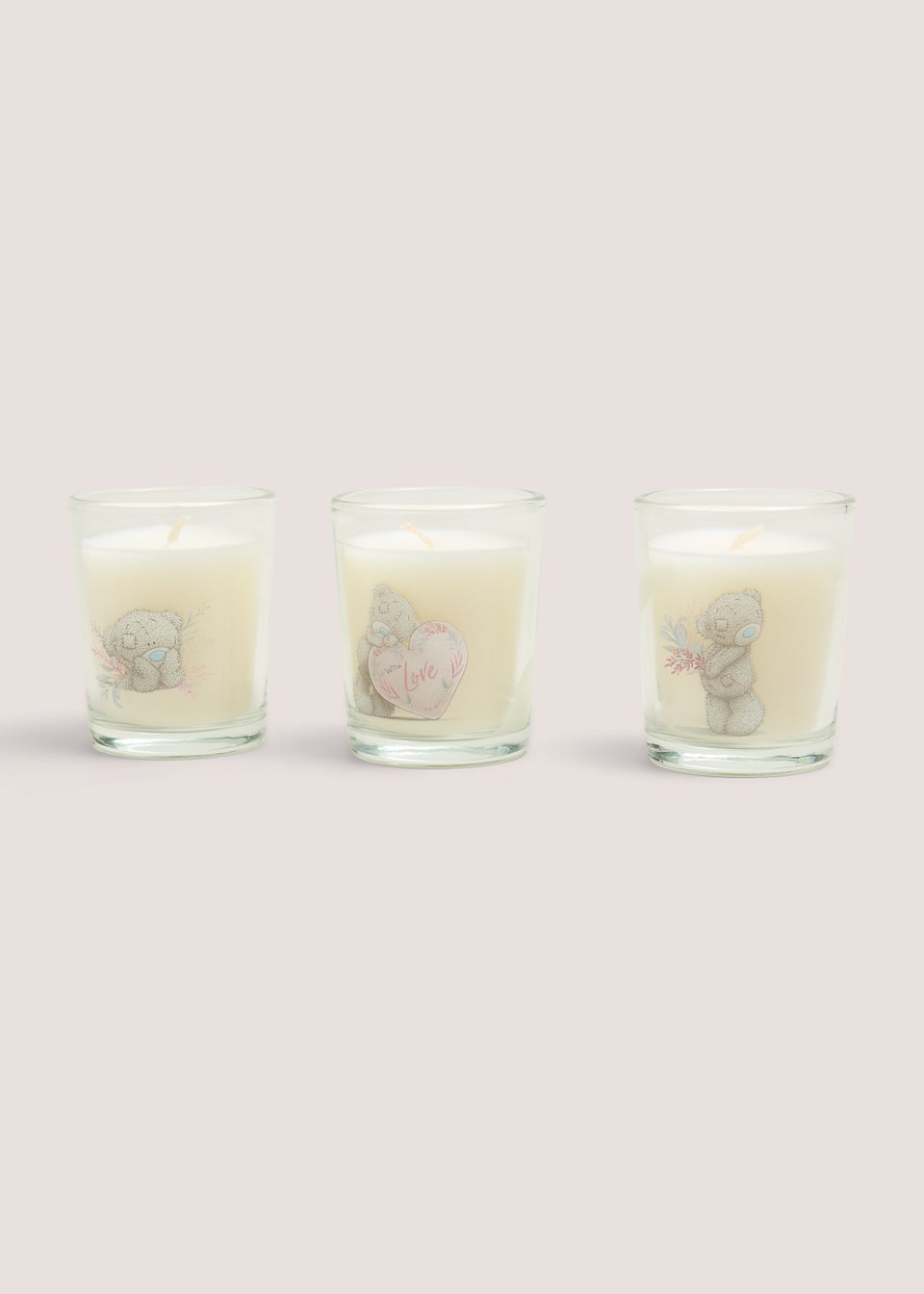 Tatty Teddy Set Of 3 Candles