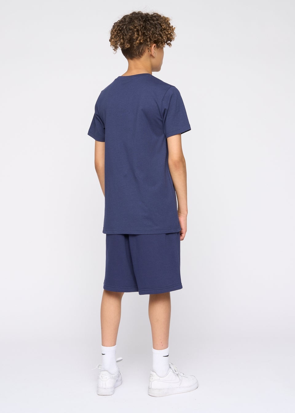 Kings Will Dream Navy Crosby Jog Shorts (7-14 yrs)
