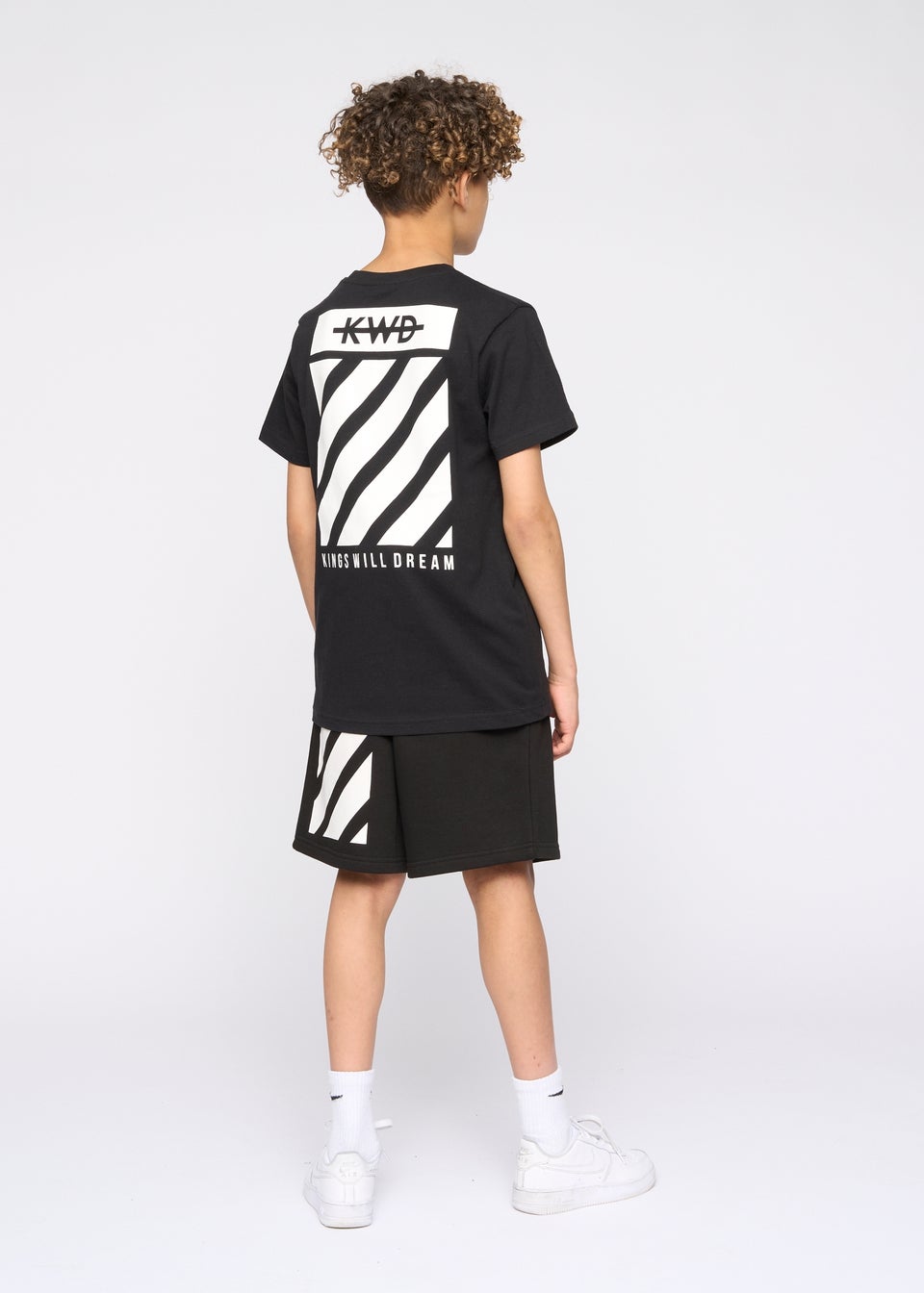 Kings Will Dream Black Stanton T-Shirt (7-14 yrs)