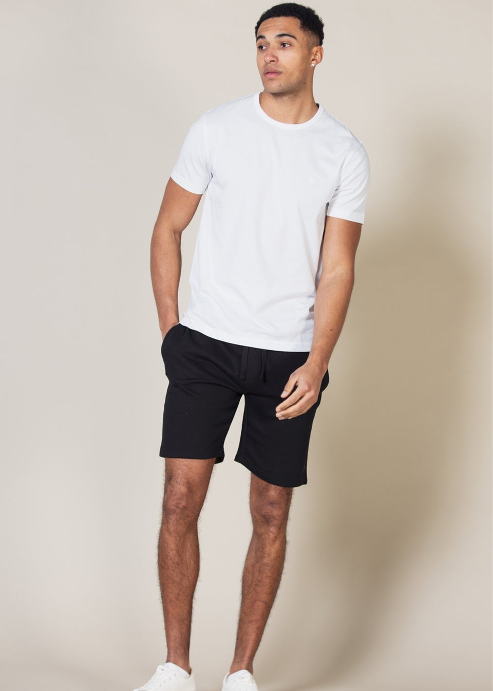 French Connection Black 3 Pack Cotton Crew Neck Short Sleeve T Shirts