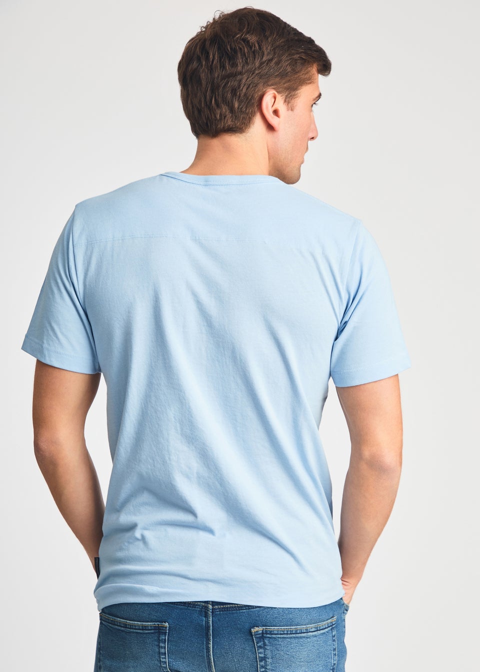 French Connection Blue 3 Pack Cotton Crew Neck Short Sleeve T Shirts