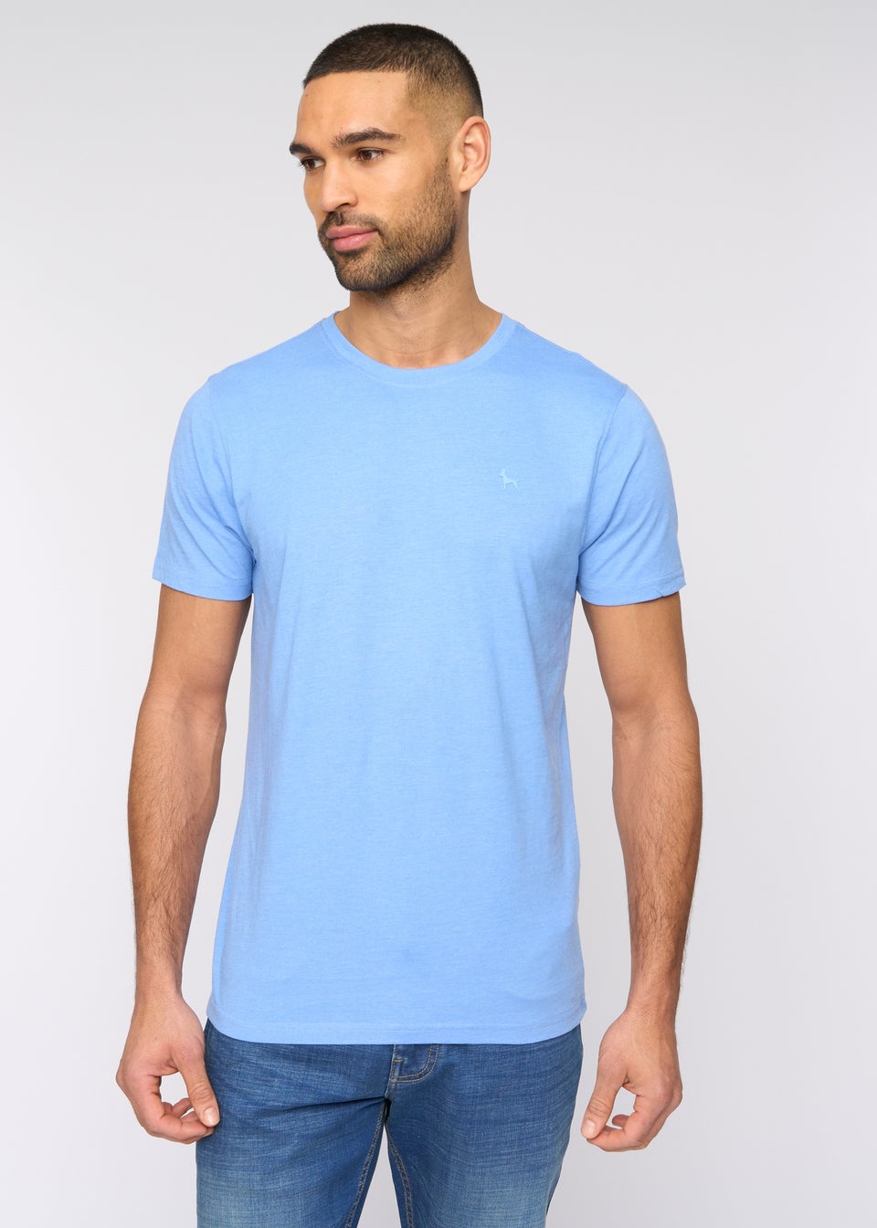 Bewley & Rich Mid Blue Barlowe T-Shirt