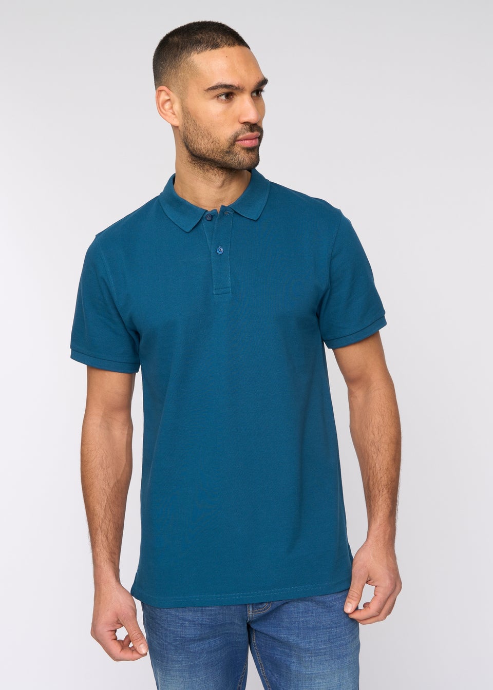 Bewley & Rich Teal Morwell Polo
