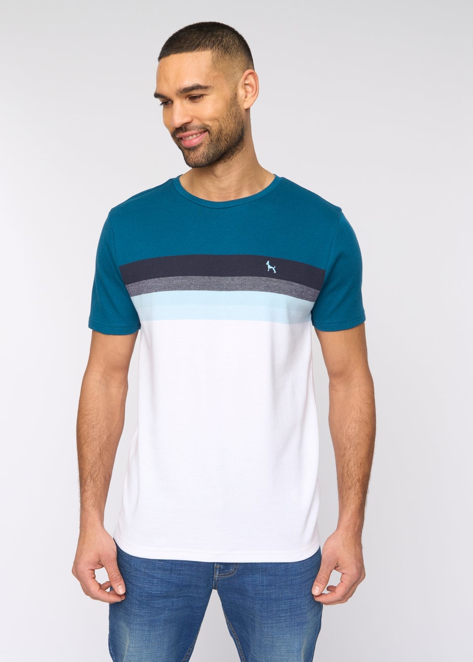 Bewley & Ritch Teal Kemble T-Shirt