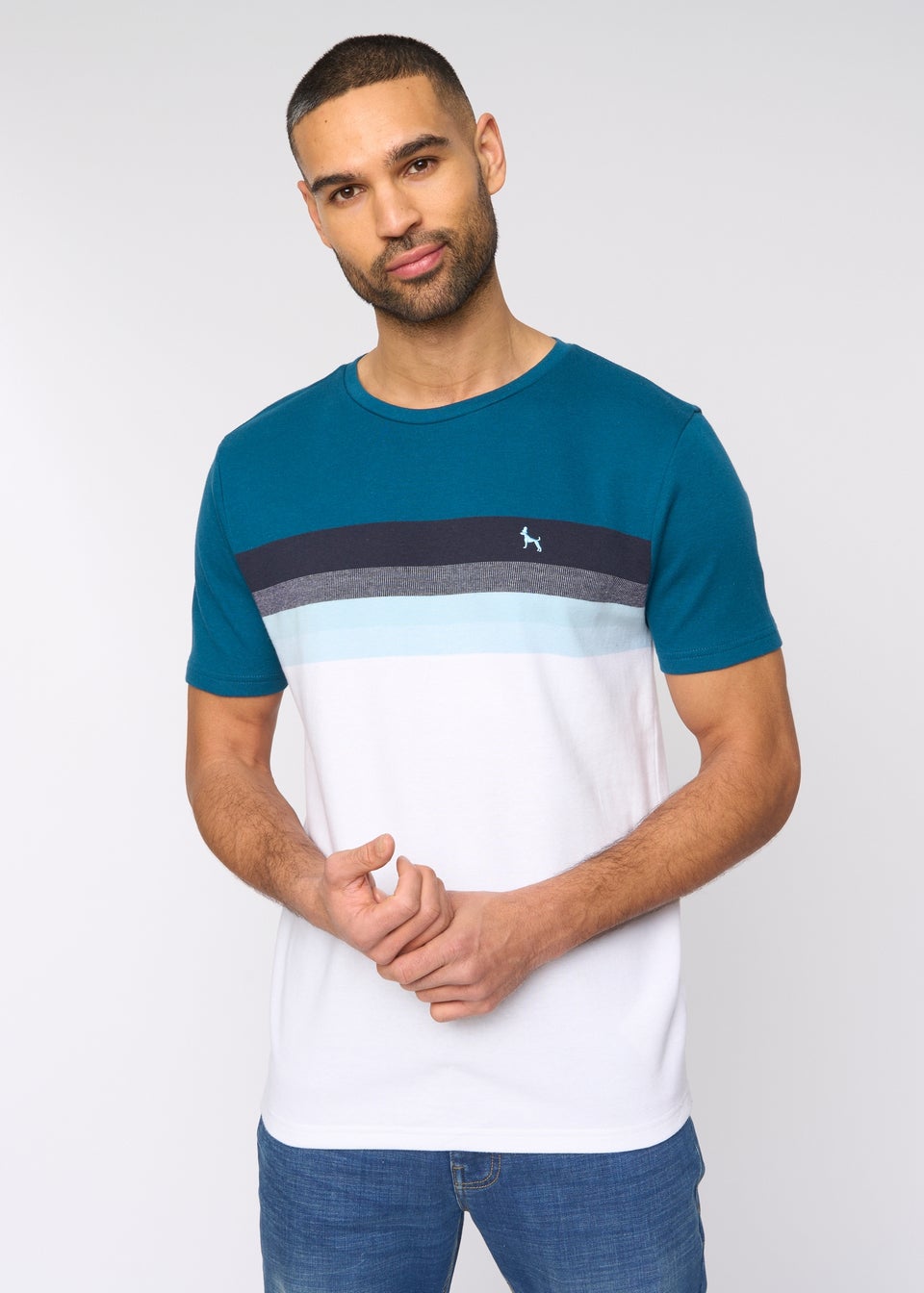 Bewley & Ritch Teal Kemble T-Shirt