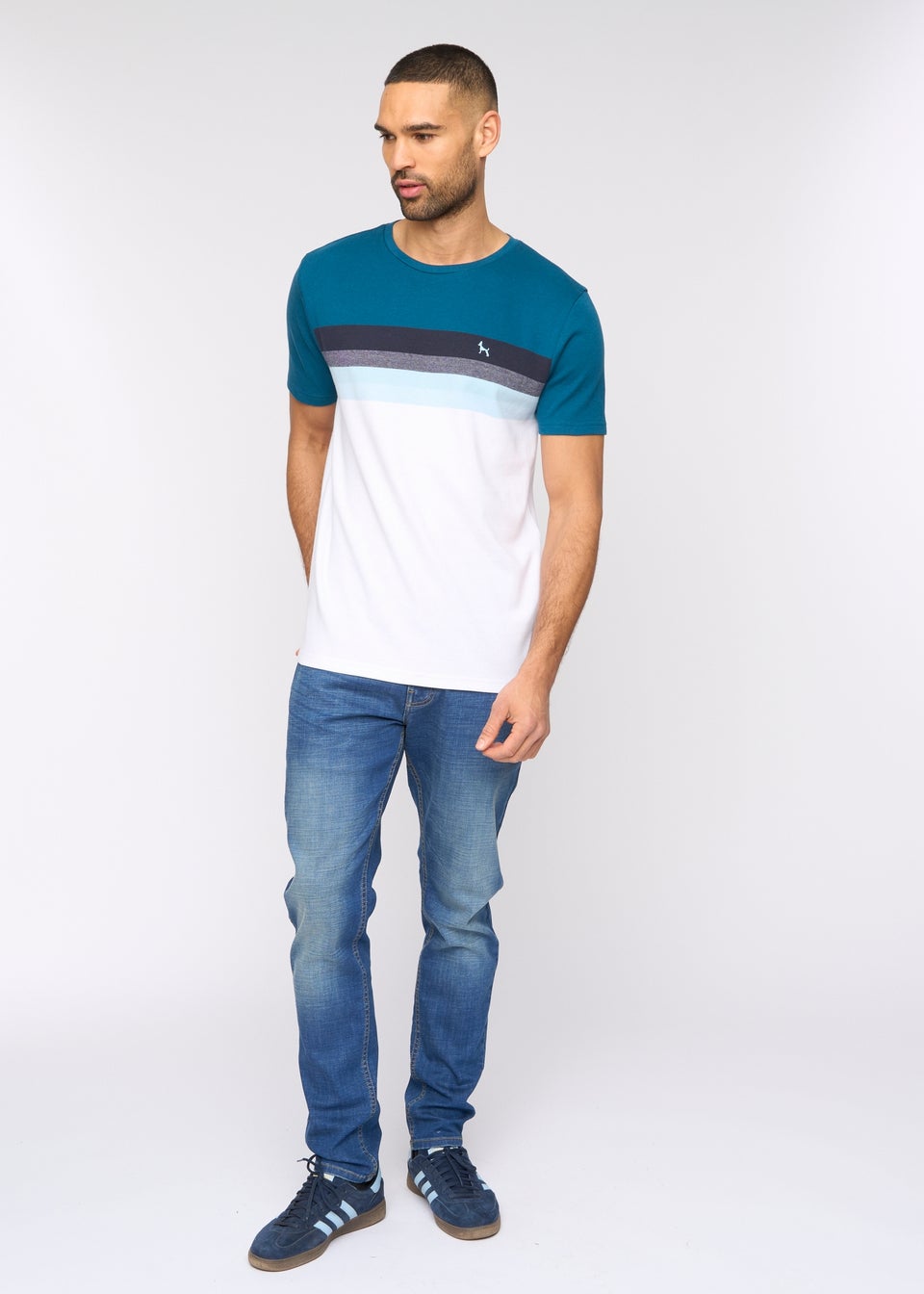 Bewley & Ritch Teal Kemble T-Shirt