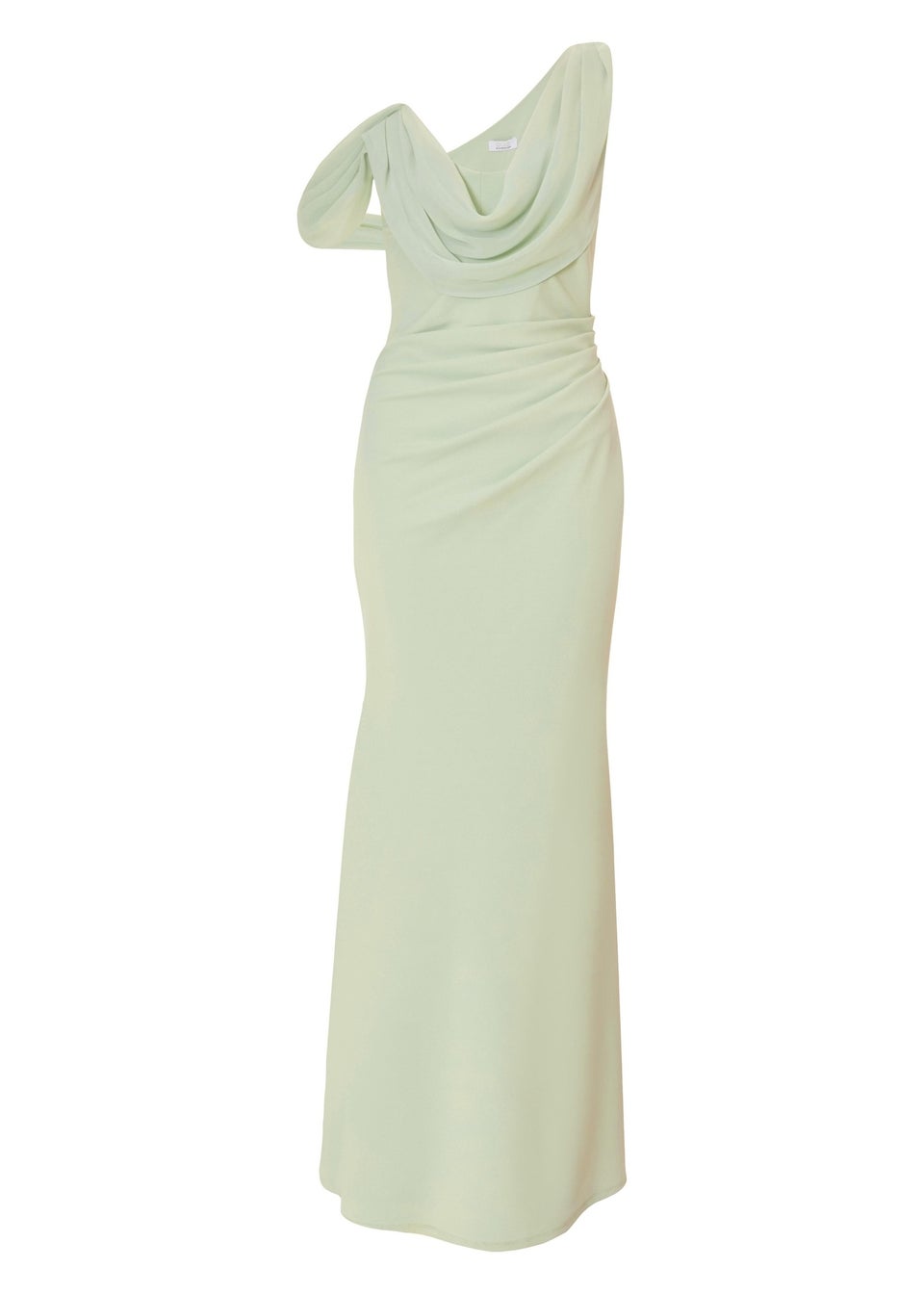 Quiz Green Drop Sleeve Maxi Dress