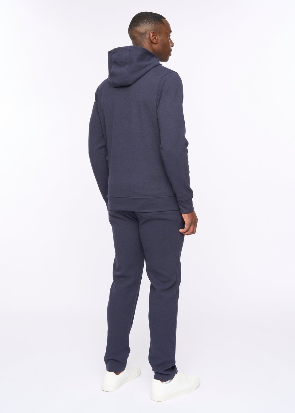 Duck & Cover Dark Navy Hannings Hoodie