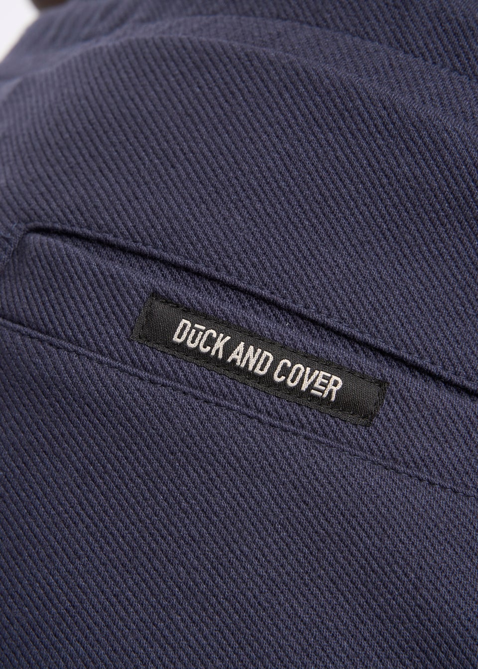 Duck & Cover Dark Navy Hannings Jog Shorts