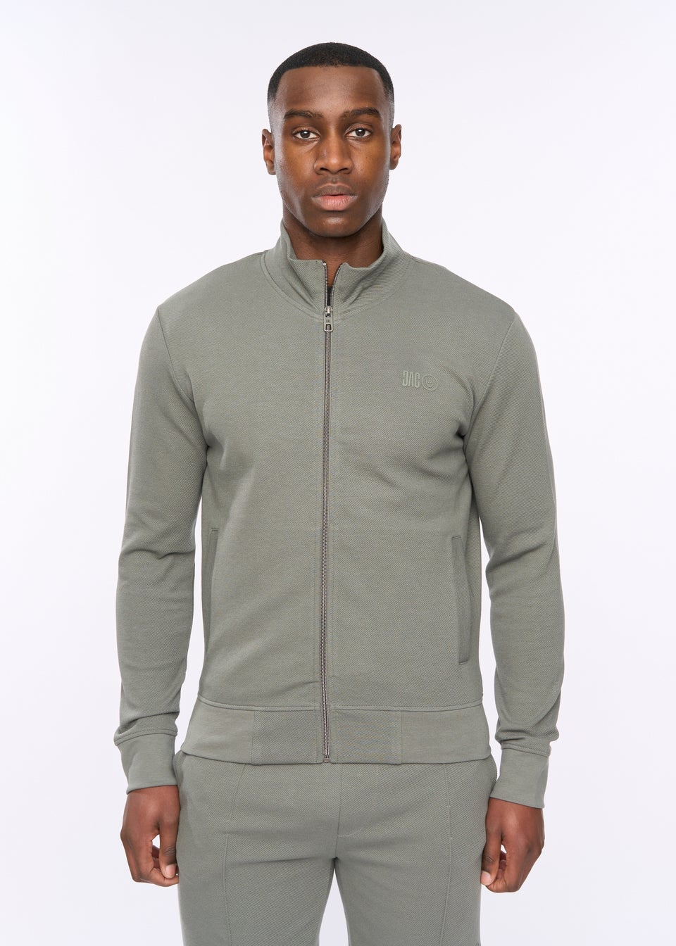 Duck & Cover Olive Hannings Zip Thru Hoodie
