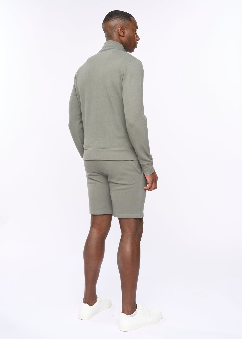 Duck & Cover Olive Hannings Zip Thru Hoodie