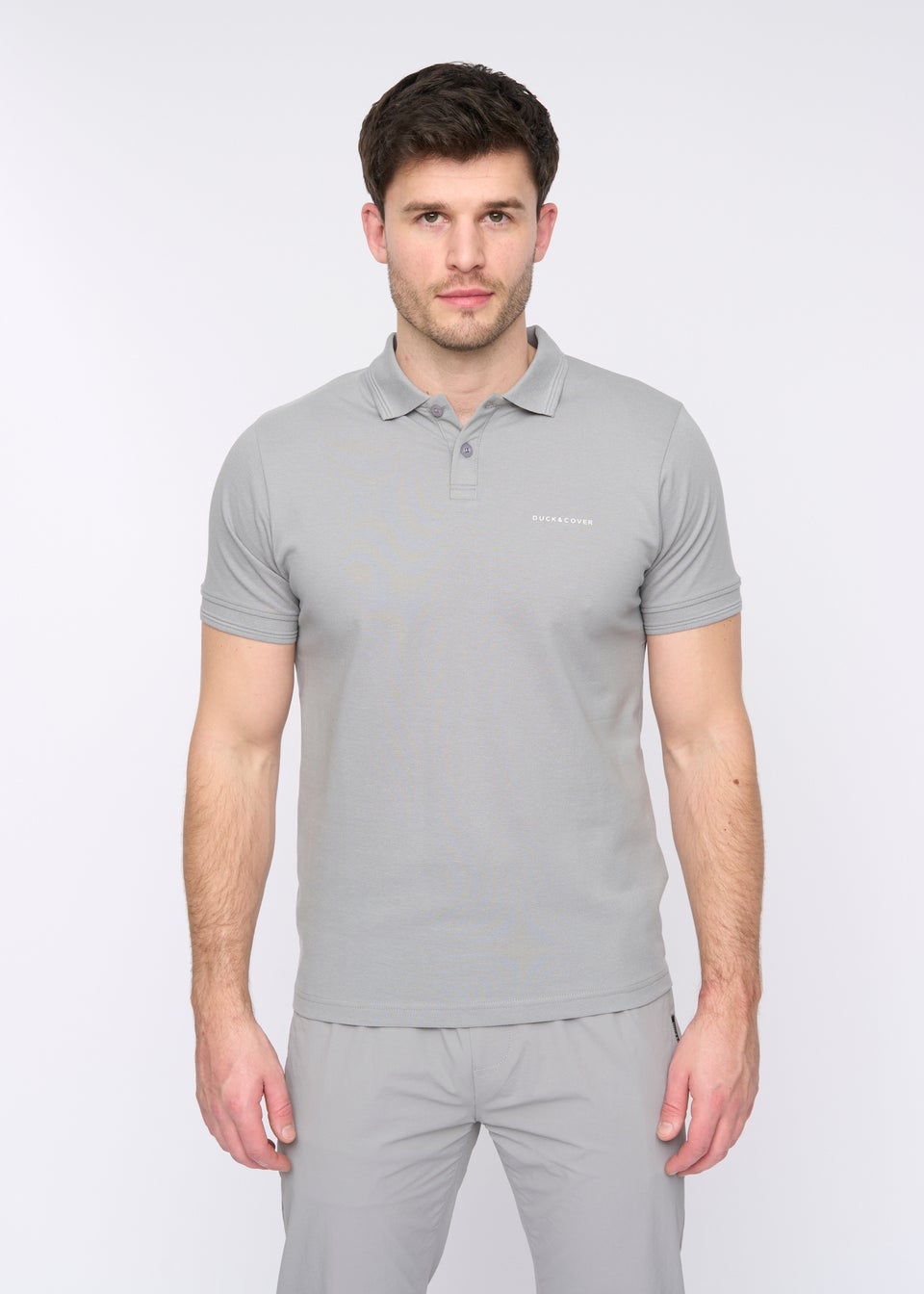 Duck & Cover Grey Limatar Polo