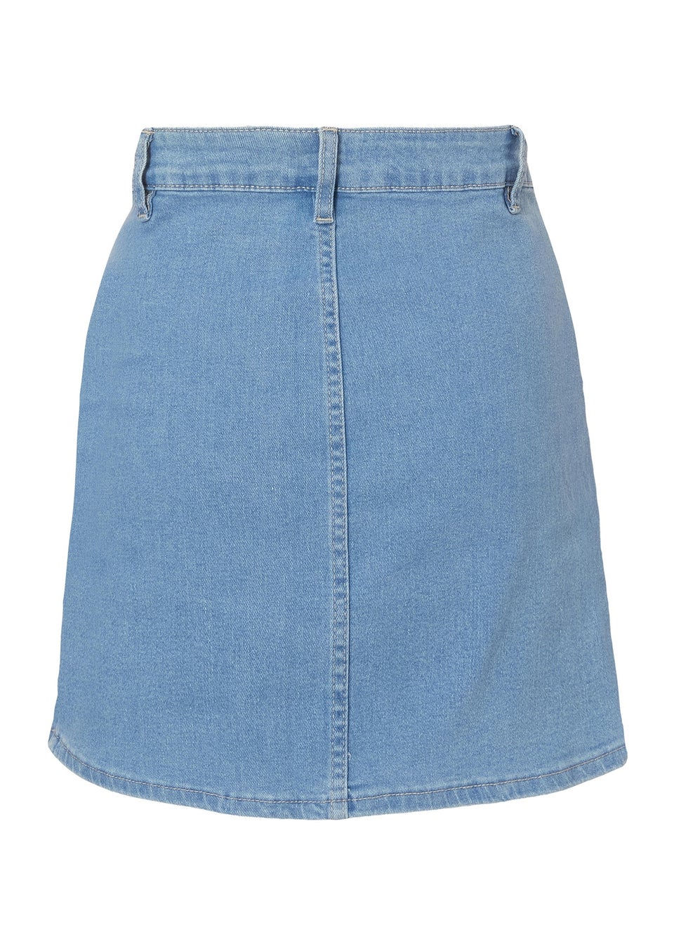 Quiz Blue Denim Mini Skirt