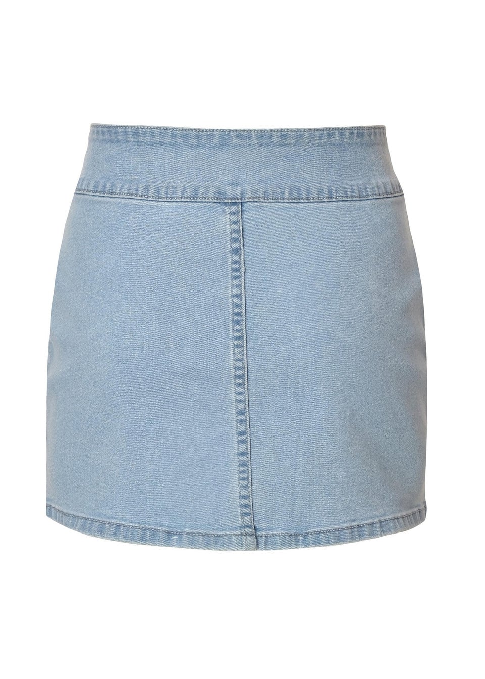 Quiz Blue Denim Mini Skirt