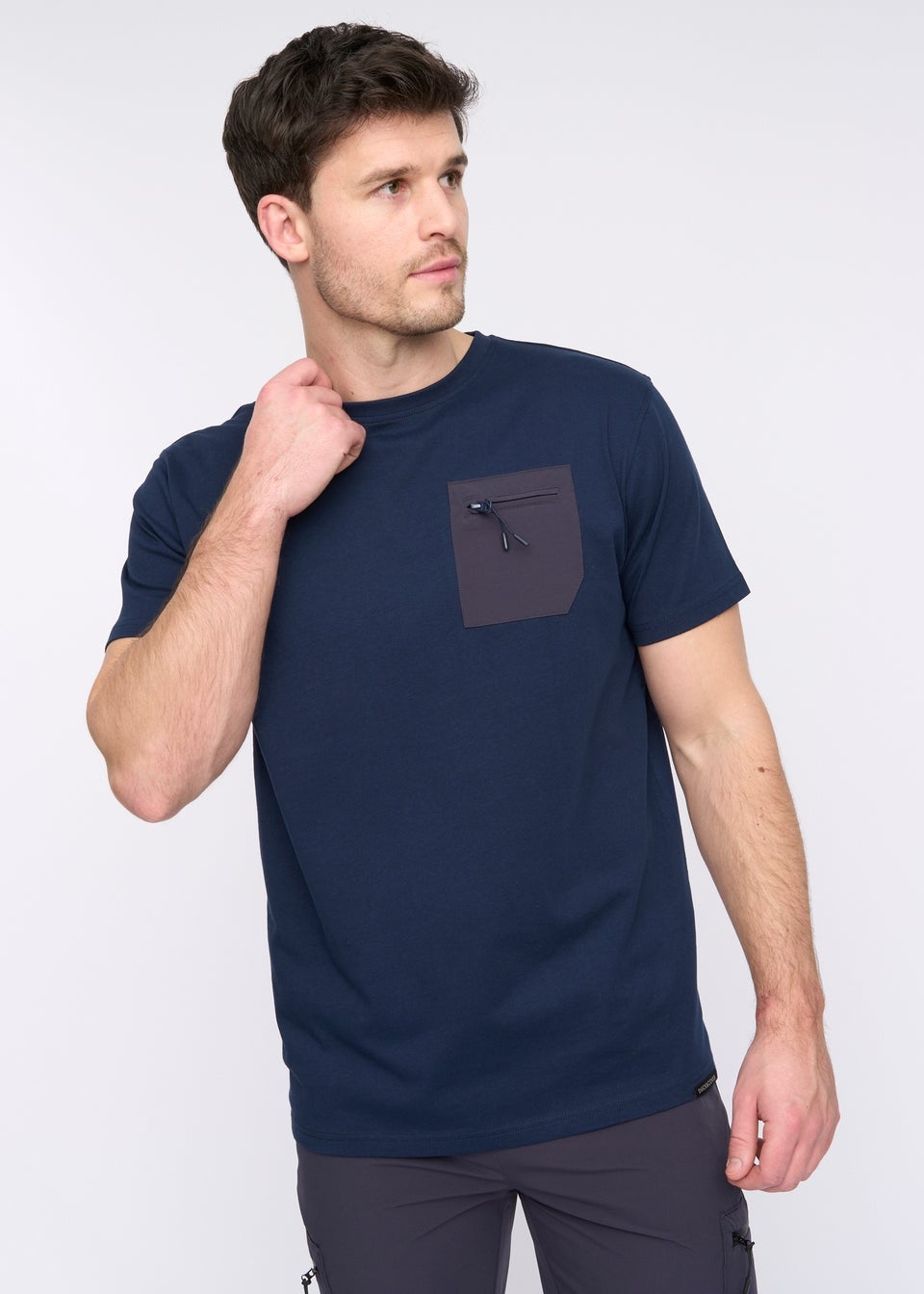 Duck & Cover Navy Puretor T-Shirt