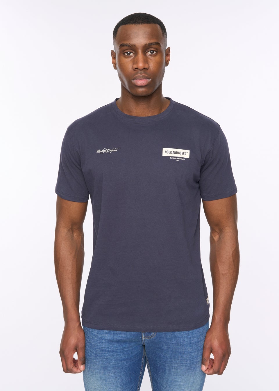 Duck & Cover Navy Mersak T-Shirt