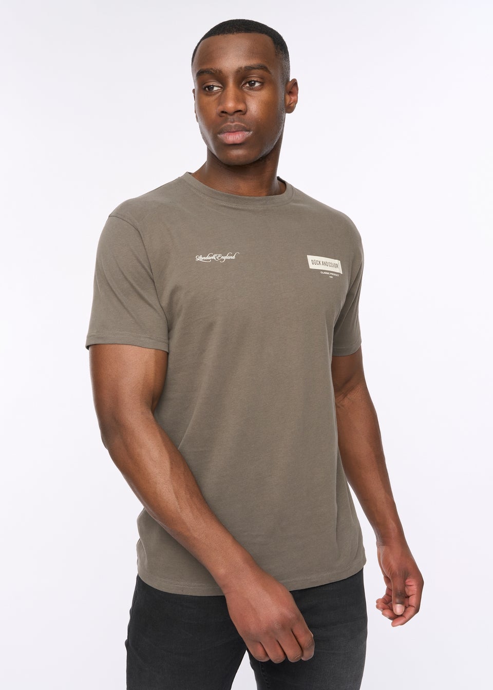 Duck & Cover Dark Olive Mersak T-Shirt
